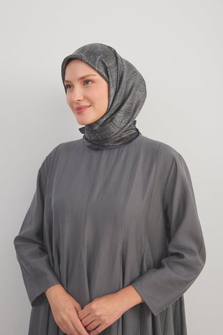 Shiny Eşarp Ottoman Paisley Siyah