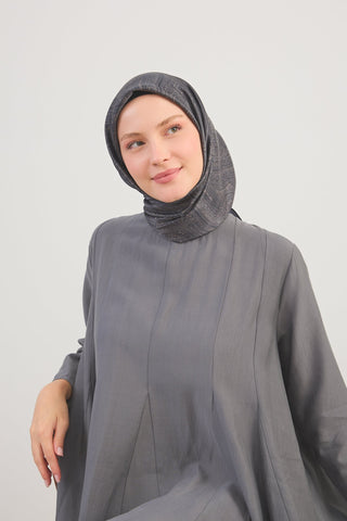 Shiny Eşarp Ottoman Paisley Siyah