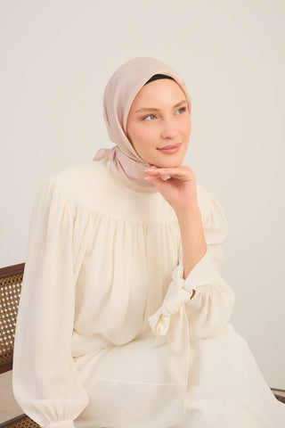 Shiny Eşarp Ottoman Paisley Tozpembe
