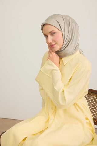 Shiny Eşarp Ottoman Paisley Yeşil Gri