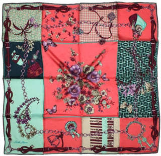 Silk Home %100 İpek Eşarp 9845-02