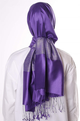 Silk Home 100% Glitter Silk Scarf 6400-14