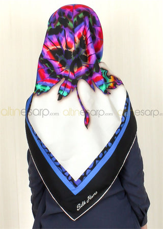 Silk Home 100% Twill Silk Large Size Scarf 10588-B1