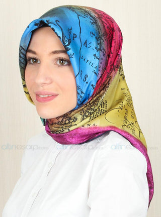 Silk Home 100% Twill Silk Scarf 10132-01