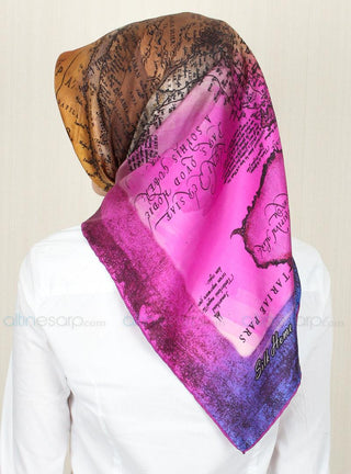 Silk Home %100 Twill İpek Eşarp 10132-03