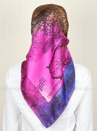 Silk Home %100 Twill İpek Eşarp 10132-03