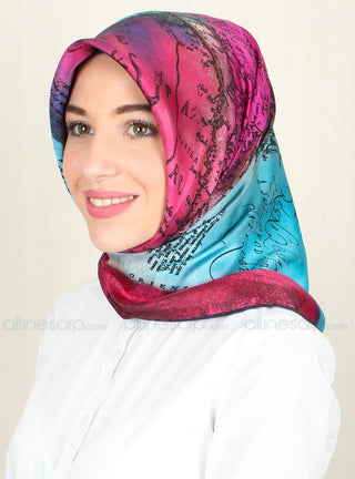 Silk Home %100 Twill İpek Eşarp 10132-06