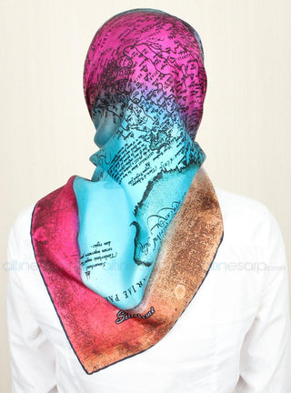 Silk Home %100 Twill İpek Eşarp 10132-06