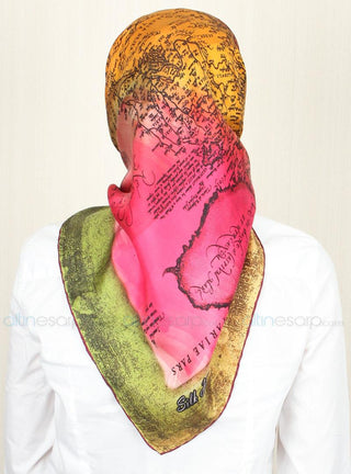 Silk Home %100 Twill İpek Eşarp 10132-09