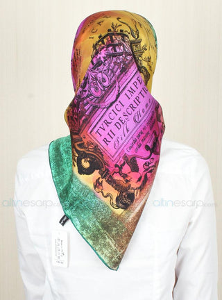 Silk Home %100 Twill İpek Eşarp 10132-10