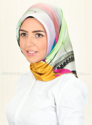 Silk Home 100% Twill Silk Scarf 10174-09