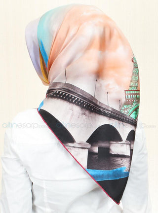 Silk Home %100 Twill İpek Eşarp 10174-11