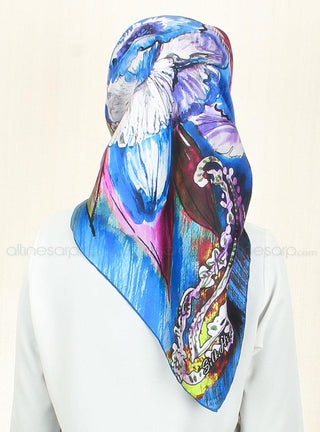 Silk Home %100 Twill İpek Eşarp 10181-02