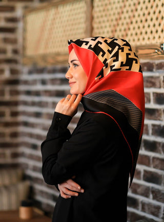 Silk Home %100 Twill İpek Eşarp 10259-27