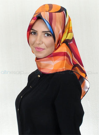 Silk Home %100 Twill İpek Eşarp 10279-02