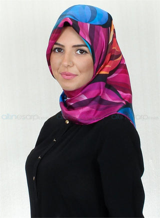 Silk Home %100 Twill İpek Eşarp 10279-08