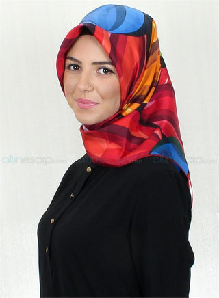 Silk Home %100 Twill İpek Eşarp 10279-10
