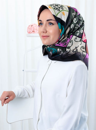 Silk Home %100 Twill İpek Eşarp 10306-01
