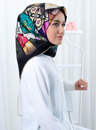 Silk Home %100 Twill İpek Eşarp 10306-01