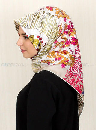 Silk Home %100 Twill İpek Eşarp 10420-12