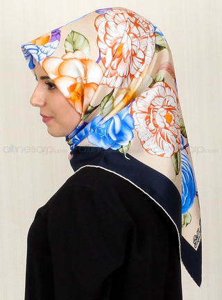 Silk Home %100 Twill İpek Eşarp 10423-04