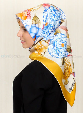 Silk Home %100 Twill İpek Eşarp 10423-07