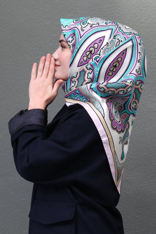 Silk Home 100% Twill Silk Scarf 10431-23 