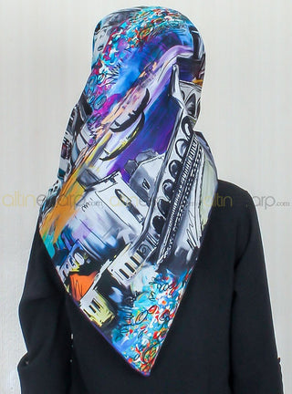 Silk Home %100 Twill İpek Eşarp 10450-01