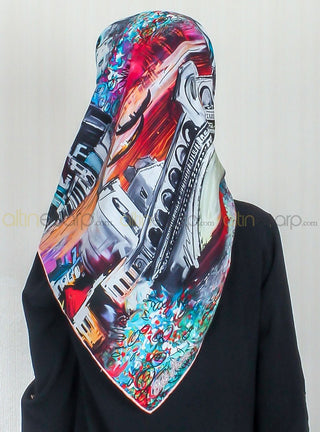 Silk Home 100% Twill Silk Scarf 10450-02