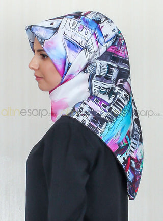 Silk Home 100% Twill Silk Scarf 10450-03