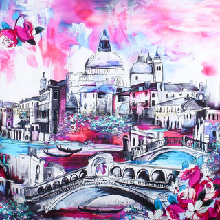 Silk Home 100% Twill Silk Scarf 10450-03