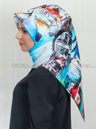 Silk Home %100 Twill İpek Eşarp 10450-06
