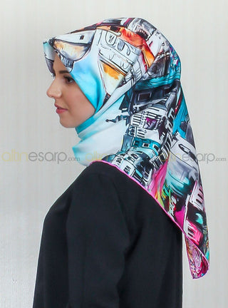 Silk Home 100% Twill Silk Scarf 10450-10