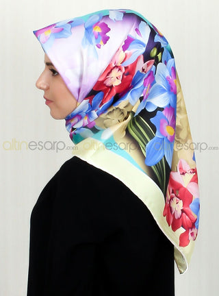 Silk Home %100 Twill İpek Eşarp 10470-05