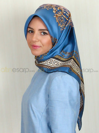 Silk Home %100 Twill İpek Eşarp 10486-13