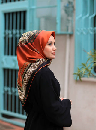 Silk Home %100 Twill İpek Eşarp 10486-15