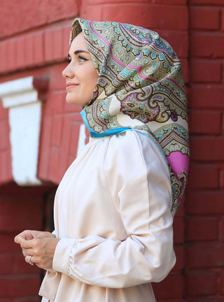Silk Home 100% Twill Silk Scarf 10583-07