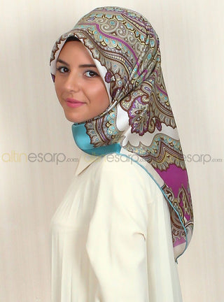 Silk Home 100% Twill Silk Scarf 10583-07