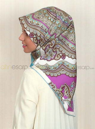 Silk Home 100% Twill Silk Scarf 10583-07