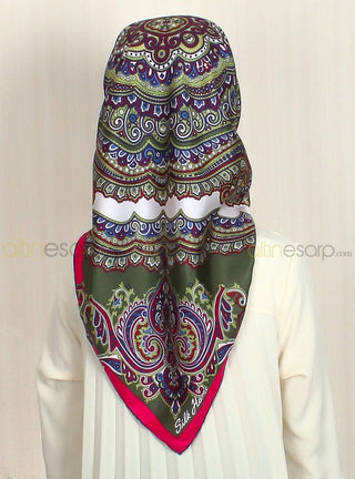 Silk Home 100% Twill Silk Scarf 10583-08
