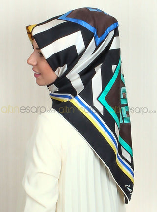 Silk Home 100% Twill Silk Scarf 10589-11