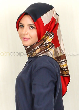 Silk Home %100 Twill İpek Eşarp 10693-08