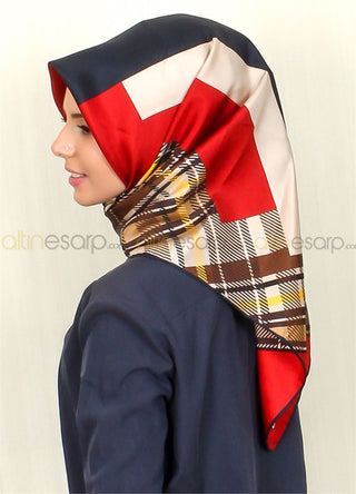 Silk Home %100 Twill İpek Eşarp 10693-08