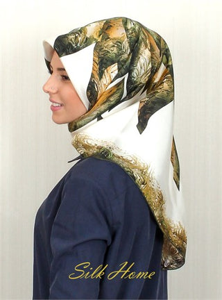 Silk Home 100% Twill Silk Scarf 10726-08