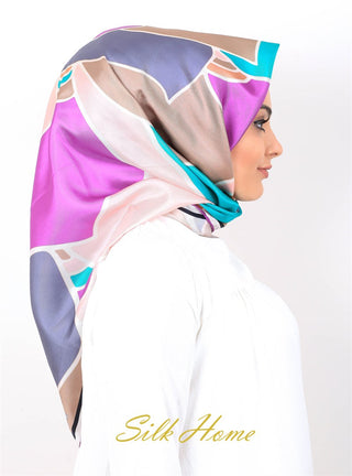 Silk Home 100% Twill Silk Scarf 10811-02