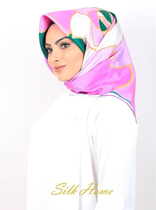 Silk Home %100 Twill İpek Eşarp 10811-05