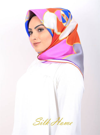Silk Home %100 Twill İpek Eşarp 10811-14