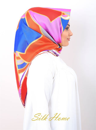 Silk Home %100 Twill İpek Eşarp 10811-14