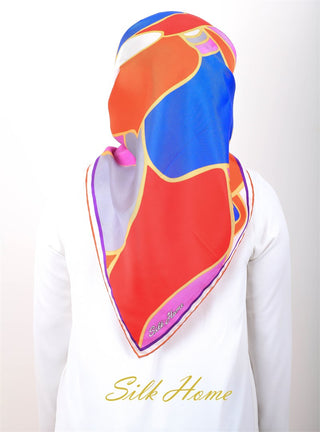 Silk Home %100 Twill İpek Eşarp 10811-14