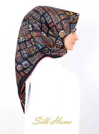 Silk Home %100 Twill İpek Eşarp 10816-01